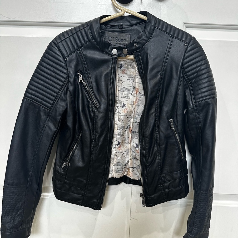 Leather jacket